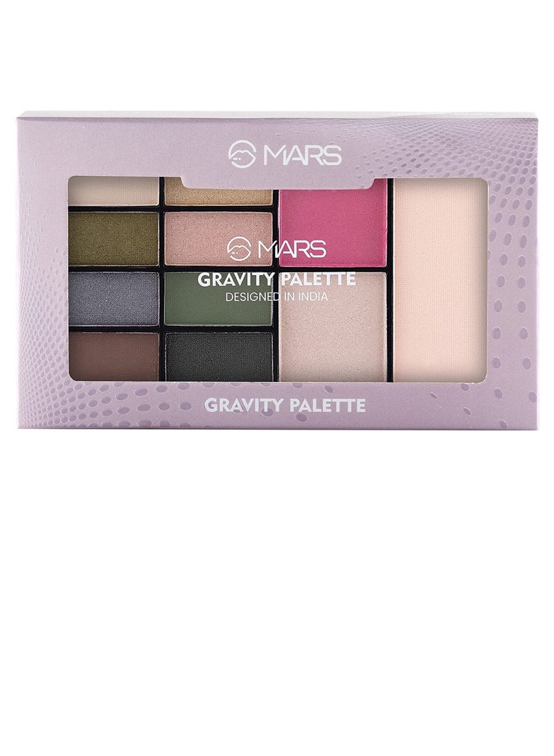 MARS Gravity Face Makeup and eyeshadow Palette  01
