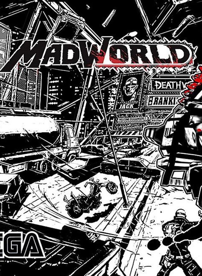 Madworld - Nintendo Wii - action_shooter - nintendo_wii