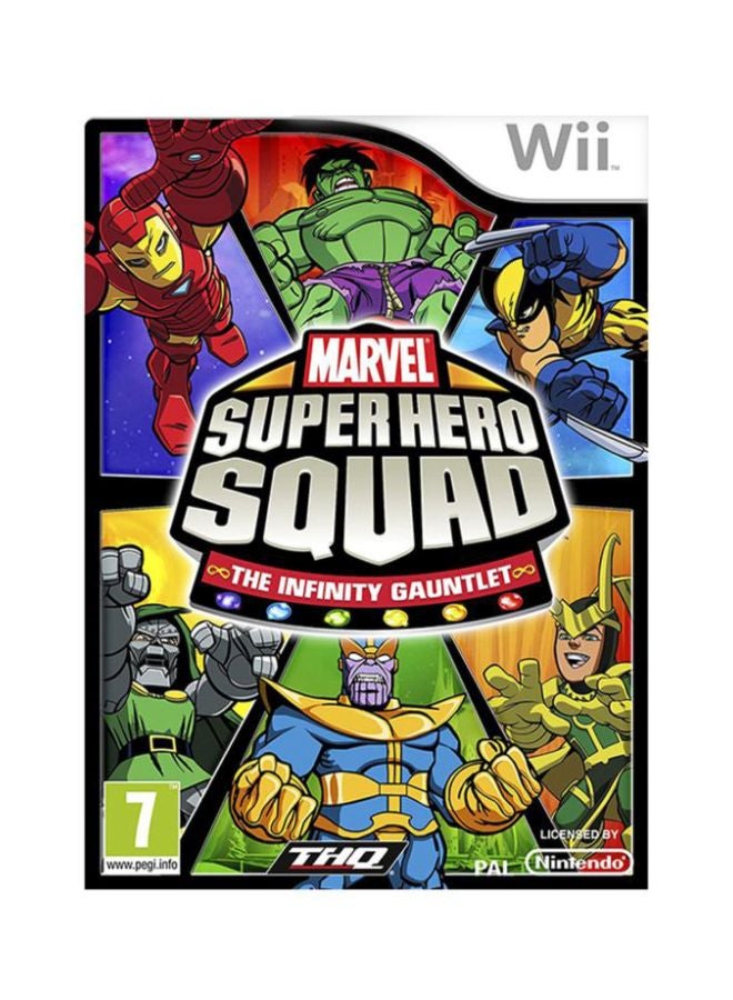 Marvel Super Hero Squad: The Infinity Gauntlet (Intl Version) - Fighting - Nintendo Wii