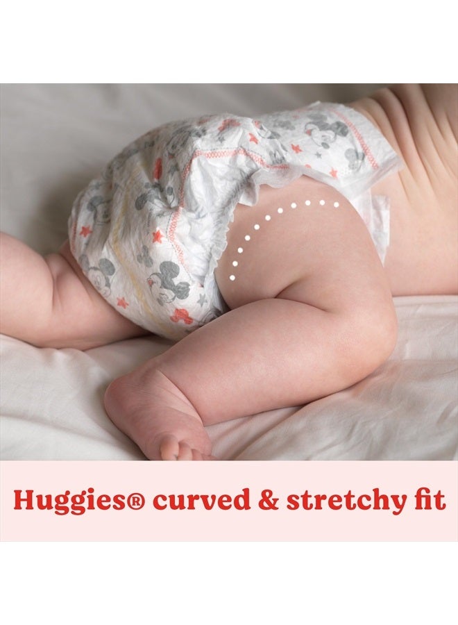 Huggies Size 1 Diapers, Snug & Dry Newborn Diapers, Size 1 (8-14 lbs), 256 Ct (4 packs of 64), Packaging May Vary