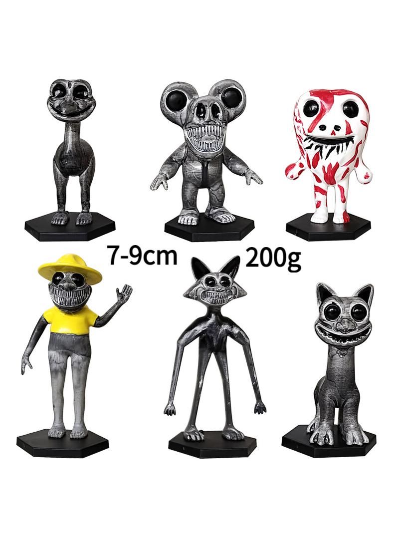 6 Pcs Zoonomaly Toys Set Ideas Toys Battle Horror Game Model Ideas Toys Gifts for Adult & Kids