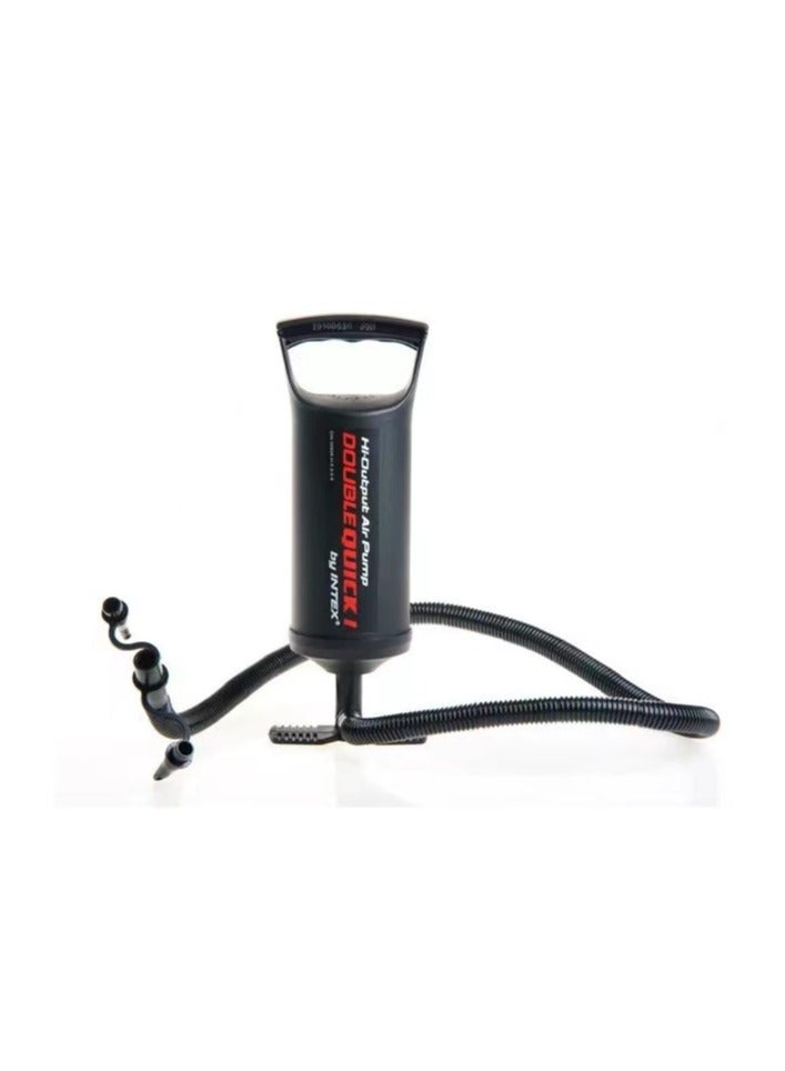 Double Quick 1 Hand Pump Black 11.5inch
