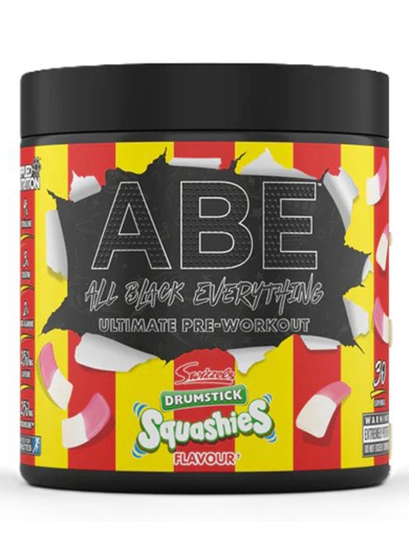 ABE Ultimate Pre-Workout 375g Swizzels Drumstick Squashies Flavor 30 Serving