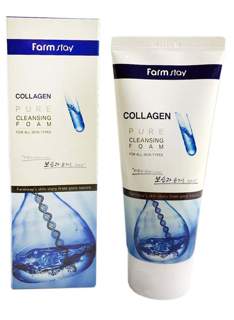 Foam Cleanser Korean Pure Collagen 180ml