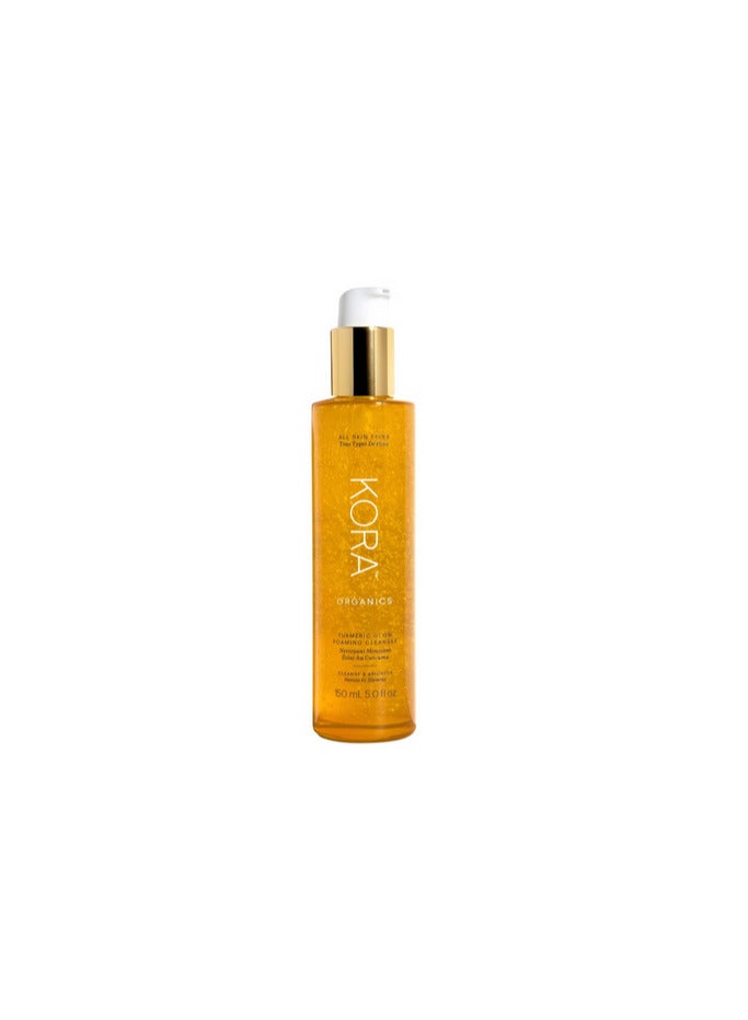 Kora Organics Turmeric Glow Foaming Cleanser 150ml