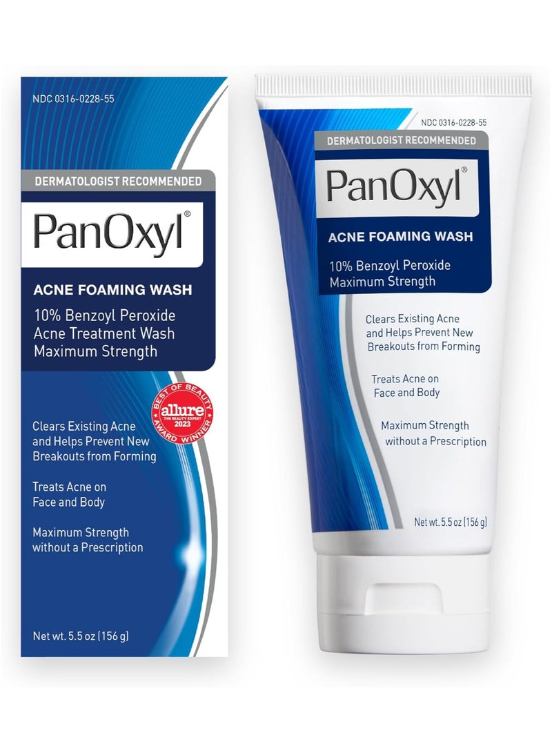 Panoxyl face wash