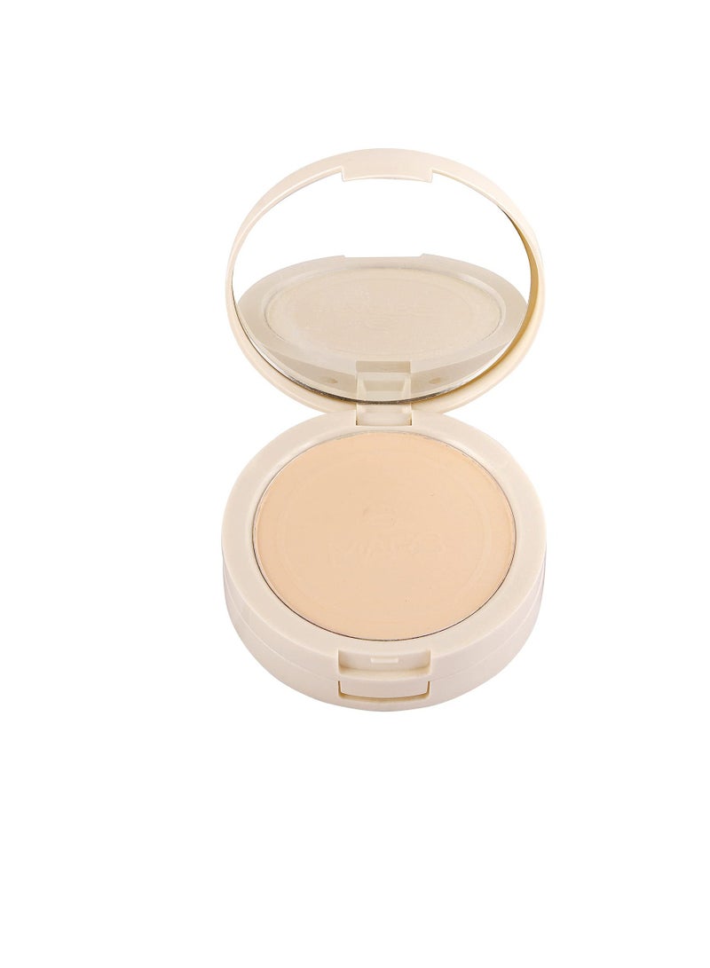 MARS 2 In 1 Vitality Moisturizing Natural Compact Powder For All Skin Types 20G  P407 02 Beige