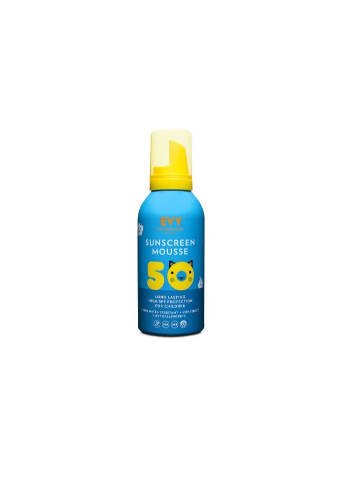 EVY TECHNOLOGY SUNSCREEN MOUSSE SPF50 KIDS