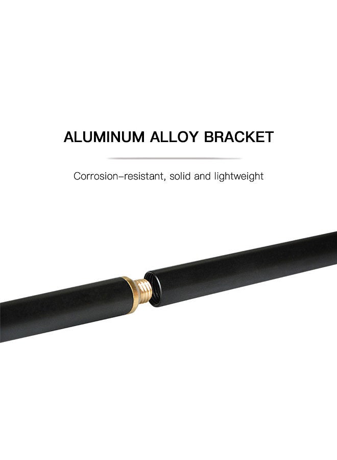 Portable Light Pole Tray Lightweight Stainless Steel Lamp Pole Tray Lamp Holder Bracket Camping Accessory