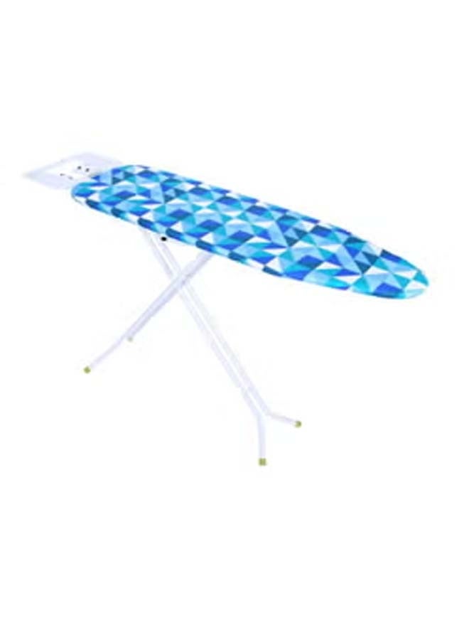 High-Quality Foldable Portable Ironing Board With Steam Iron Muticolor 35x6x140 cm Blue/White 110x34cm