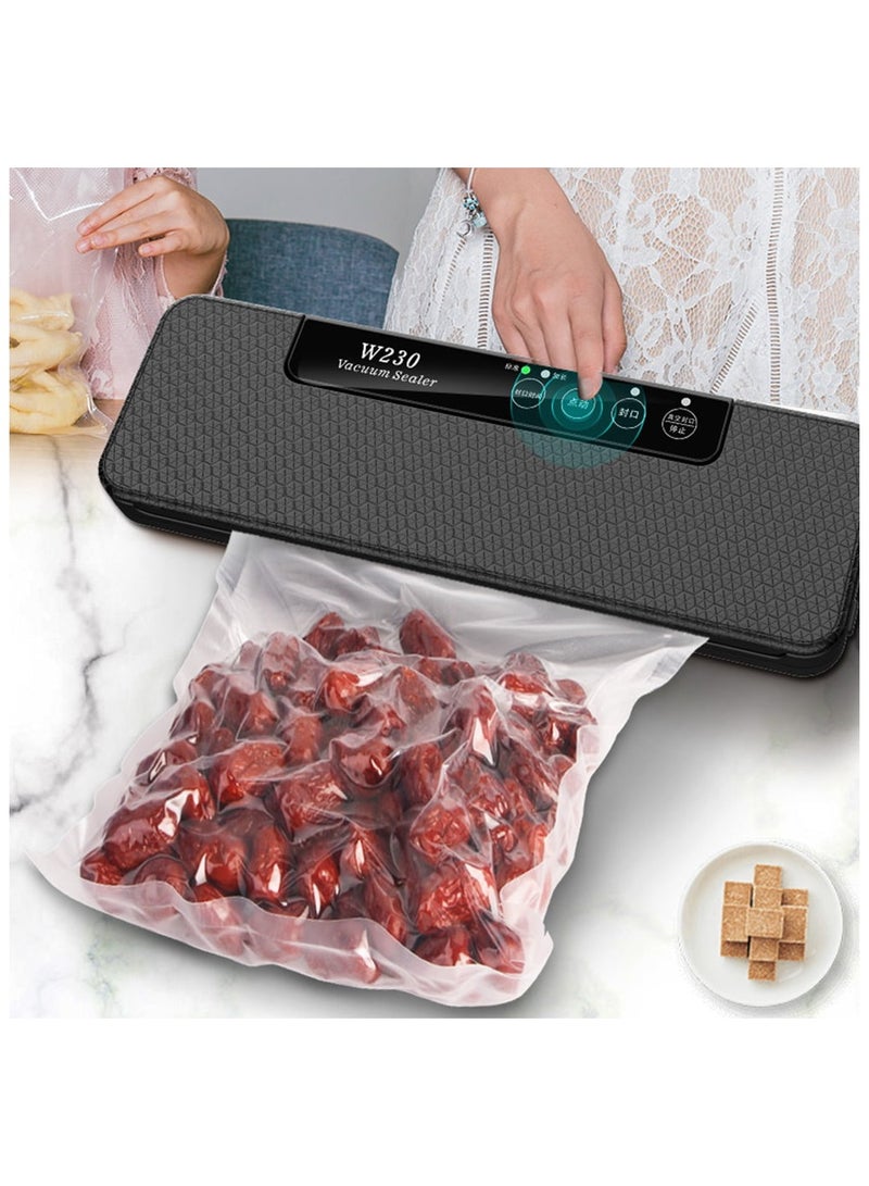 Automatic Food Vacuum Sealer Machine Built in Air Sealing System W/ Normal & Moist & Gentle 3 Food Modes