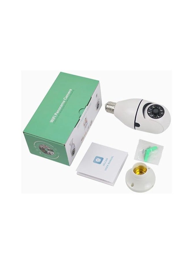 Outdoor WiFi Security Camera, 360 Degree Wireless Panoramic IP Camera, Human Vision Security Camera, Indoor Outdoor WiFi Camera