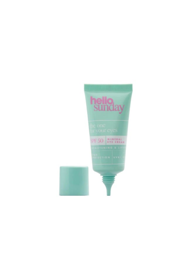 HELLO SUNDAY THE ONE FOR YOUR EYES EYE CREAM SPF50 15ML