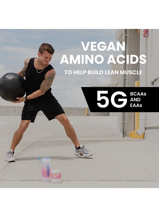 RSP Nutrition AminoLean Pre Workout Powder, Amino Energy & Weight Management with BCAA Amino Acids & Natural Caffeine, Preworkout Boost for Men & Women, 30 Serv