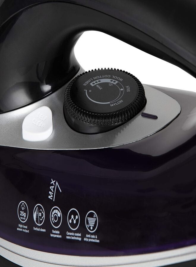 Steam Iron CeraGlide Ultra-Speed with Variable Steam Function, and Self-Cleaning.