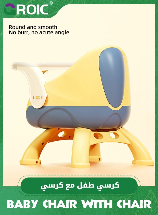 Infant Learn-to-Dine Feeding Seat,Feeding Chair and Booster Seat with Tray,Infant Booster,Baby Feeding Eating Chair