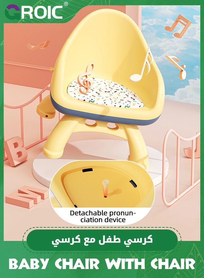 Infant Learn-to-Dine Feeding Seat,Feeding Chair and Booster Seat with Tray,Infant Booster,Baby Feeding Eating Chair