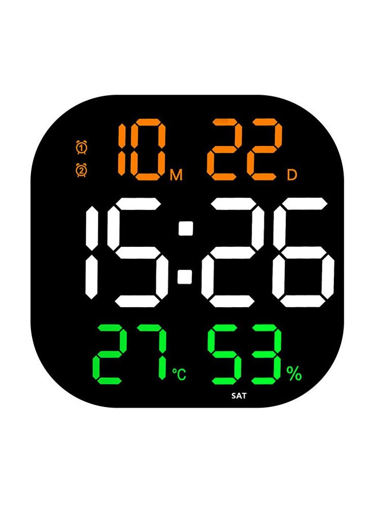 Living room gym wall clock countdown timer led acrylic decoration creative large electronic clock wall hanging