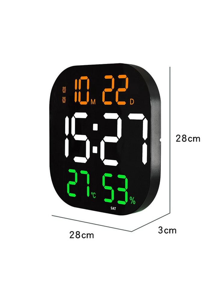 Living room gym wall clock countdown timer led acrylic decoration creative large electronic clock wall hanging