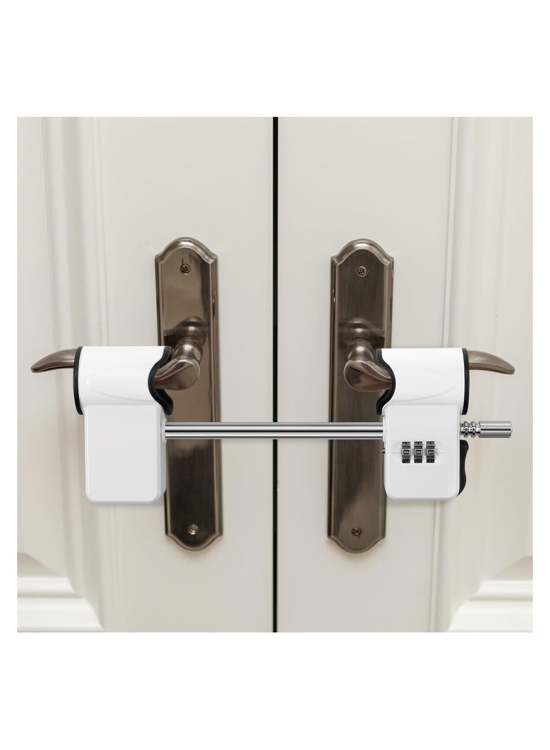 Patio Door Security Lock for French Doors, Double Door Conservatory Security Lock French Double Door Safety Lock