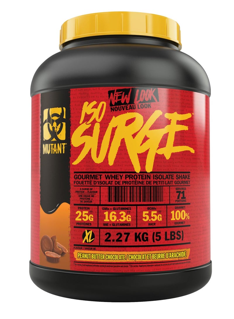 ISO SURGE - Peanut Butter Chocolate -  2.27 kg (5 lbs)