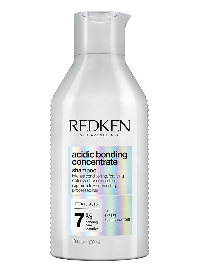 Redken Bonding Shampoo for Damaged Hair Repair | Strengthens and Repairs Weak and Brittle Hair | Acidic Bonding Concentrate | Safe for Color-Treated Hair | For All Hair Types