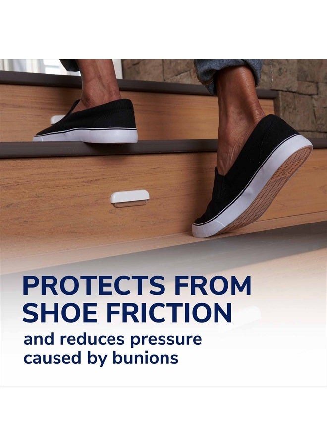 BUNION CUSHION with Hydrogel Technology, 5ct // Cushioning Protection against Shoe Pressure and Friction that Fits Easily In Any Shoe for Immediate and All-Day Pain Relief