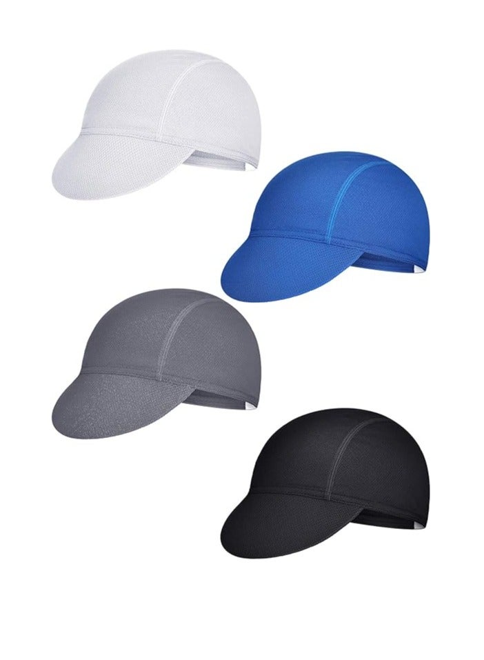 Cycling Cap, Breathable Bicycle Caps, Sun Proof Helmet Liner Hat, Bicycle Cycling Biking Running Hat, for Women Men Running Outdoor Sports