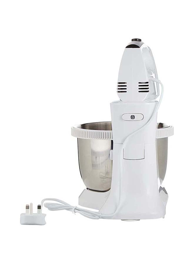 Electric Quick Mix Hand Mixer With 5 Speeds And Turbo 3.5 L 300 W HM312127 White / Dark Grey