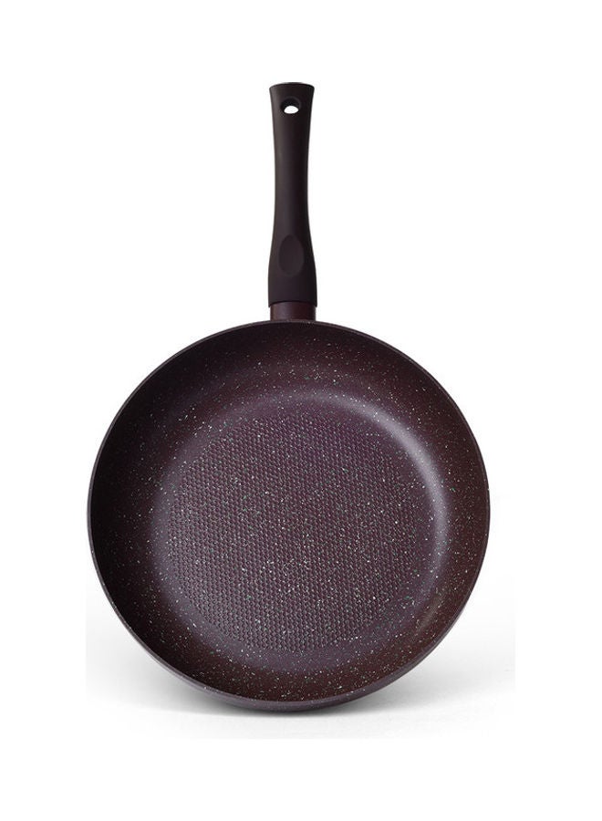 Non Stick Deep Frying Pan Brown 26x7cm