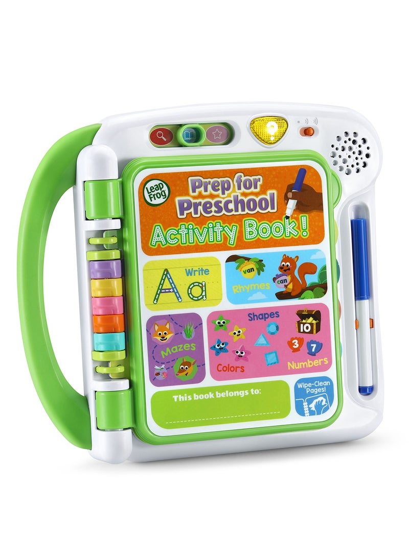 Prep for Preschool Activity Book - Educational Interactive Book - 614903 - Multicoloured