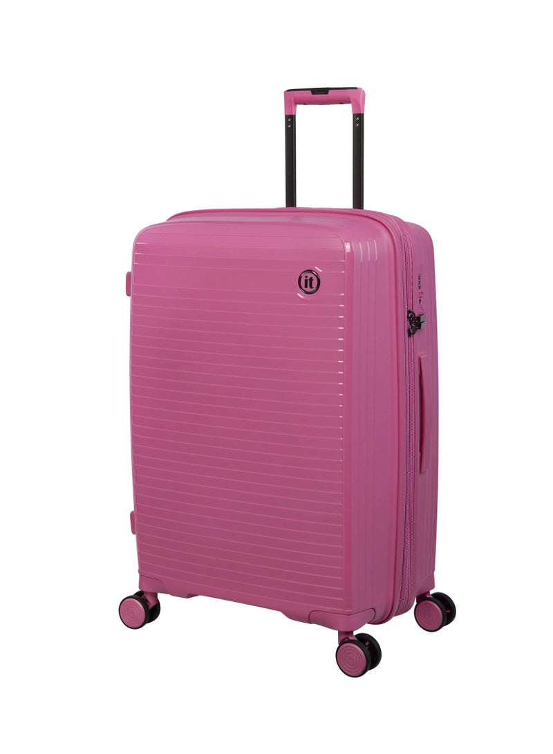 it luggage Spontaneous, Unisex Polypropylene Material Hard Case Luggage, 8x360 degree Spinner Wheels, Expandable Trolley Bag, TSA Type lock,15-2881-08, Size Large, Color Azalea Pink
