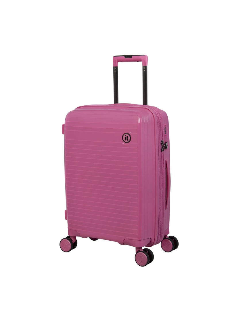 it luggage Spontaneous, Unisex Polypropylene Material Hard Case Luggage, 8x360 degree Spinner Wheels, Expandable Trolley Bag, TSA Type lock,15-2881-08, Size Cabin, Color Azalea Pink