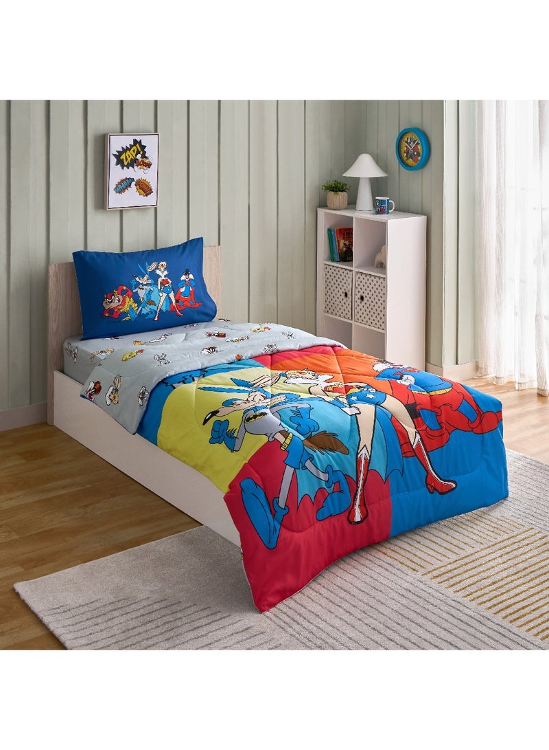 Looney Tunes 2-Piece Single Comforter Set 220 x 135 cm