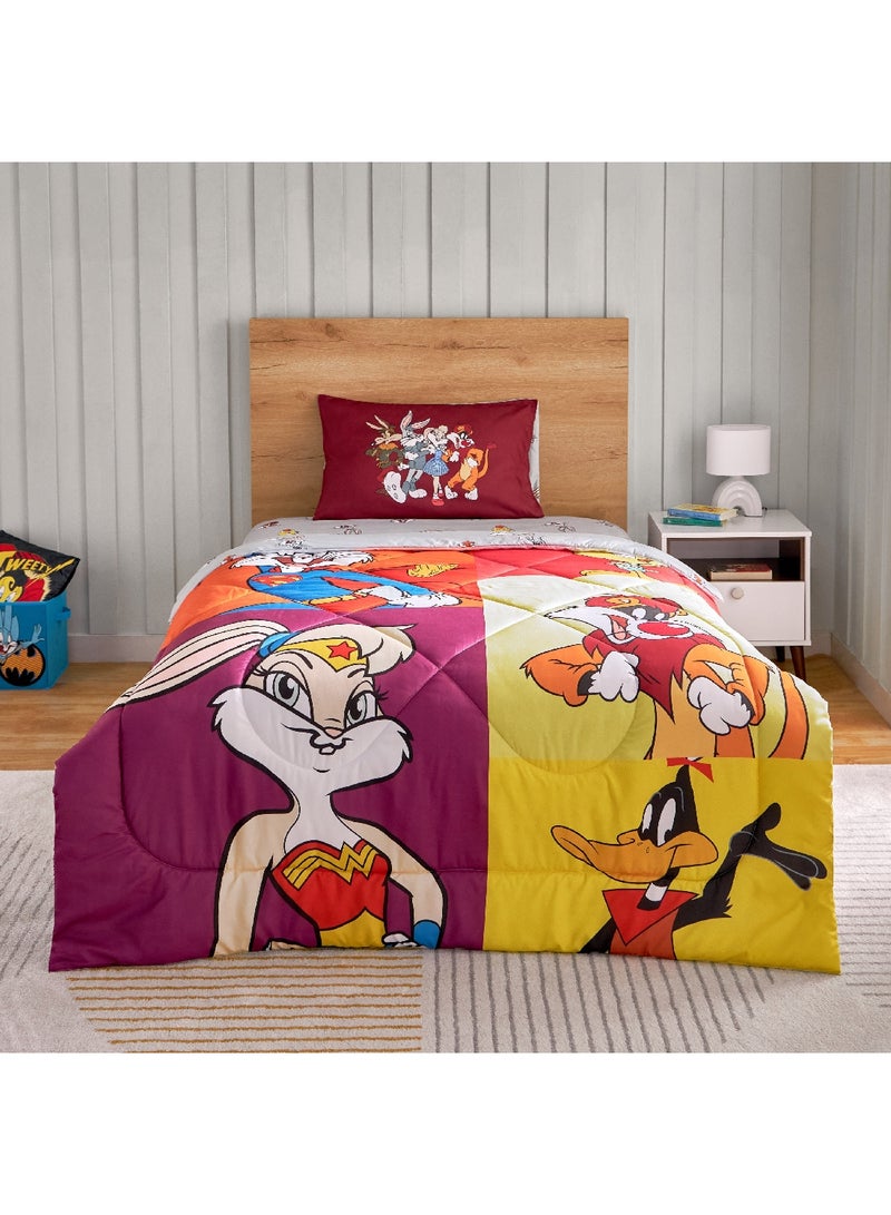 Looney Tunes 2-Piece Twin Comforter Set 220 x 160 cm