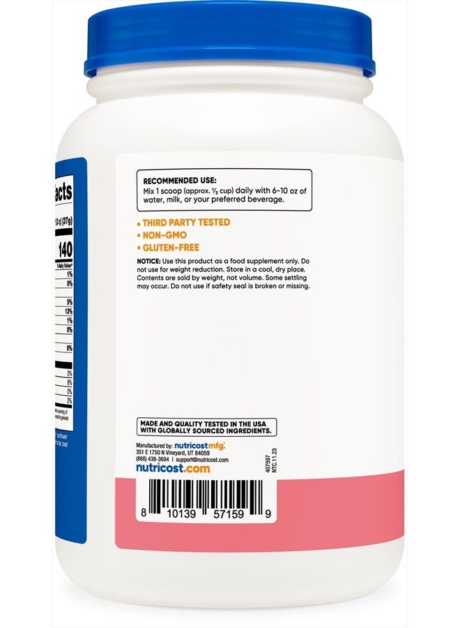 Whey Protein Isolate (Strawberry Milkshake) 2LBS