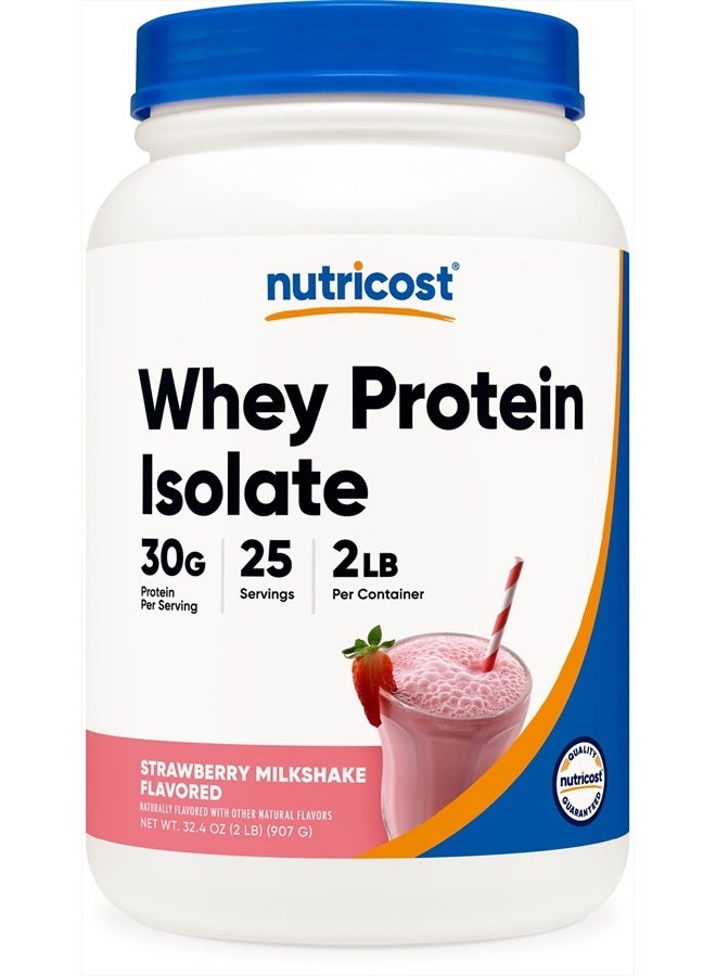 Whey Protein Isolate (Strawberry Milkshake) 2LBS