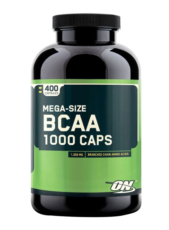 BCAA Dietary Supplement - 400 Capsules