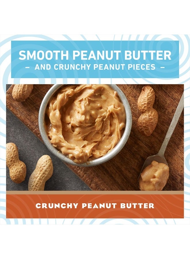 Minis - Crunchy Peanut Butter - Made with Organic Oats - 5g Protein - Non-GMO - Plant Based - Snack-Size Energy Bars - 0.99 oz. (20 Pack)