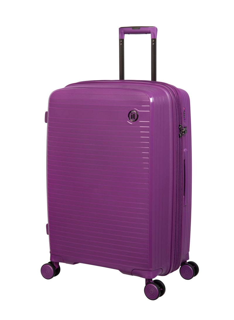 it luggage Spontaneous, Unisex Polypropylene Material Hard Case Luggage, 8x360 degree Spinner Wheels, Expandable Trolley Bag, TSA Type lock,15-2881-08, Size Medium, Color Lilac Purple