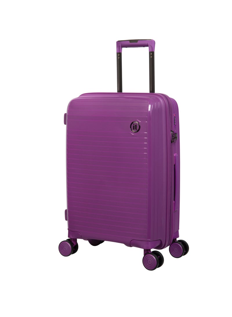 it luggage Spontaneous, Unisex Polypropylene Material Hard Case Luggage, 8x360 degree Spinner Wheels, Expandable Trolley Bag, TSA Type lock,15-2881-08, Size Cabin, Color Lilac Purple