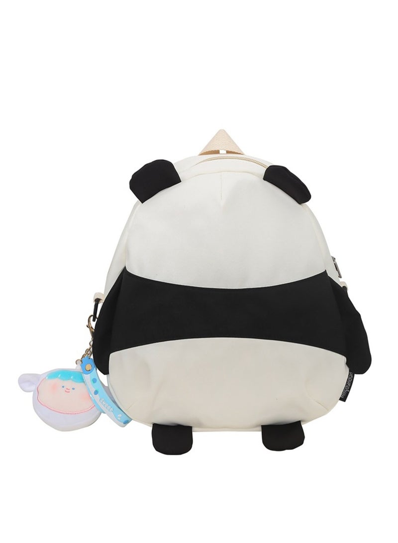 Panda Travel Small Waterproof Backpack Purse Panda Pattern Backpack for Women Anti Theft Mini Backpack Purse Durable Lightweight School Bag for Women Girls Students
