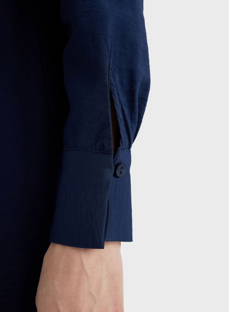 Regular Fit Long Sleeve Tunic