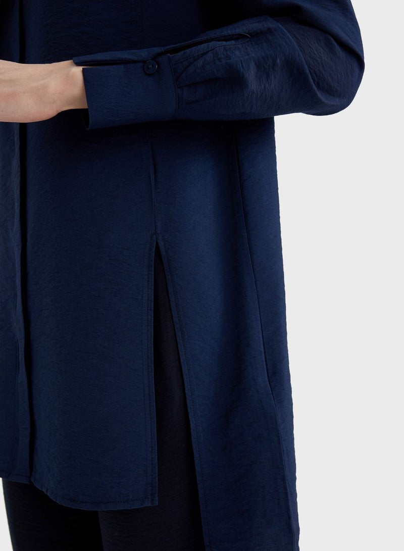 Regular Fit Long Sleeve Tunic