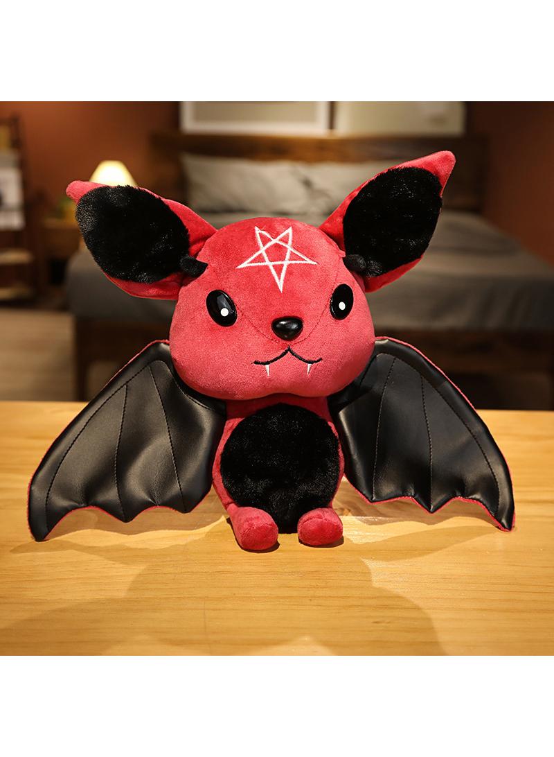 Creative Doll Dark Series Plush Toy Red Bat Gift For Kids Boys Girls Children's Day Birthday Gift