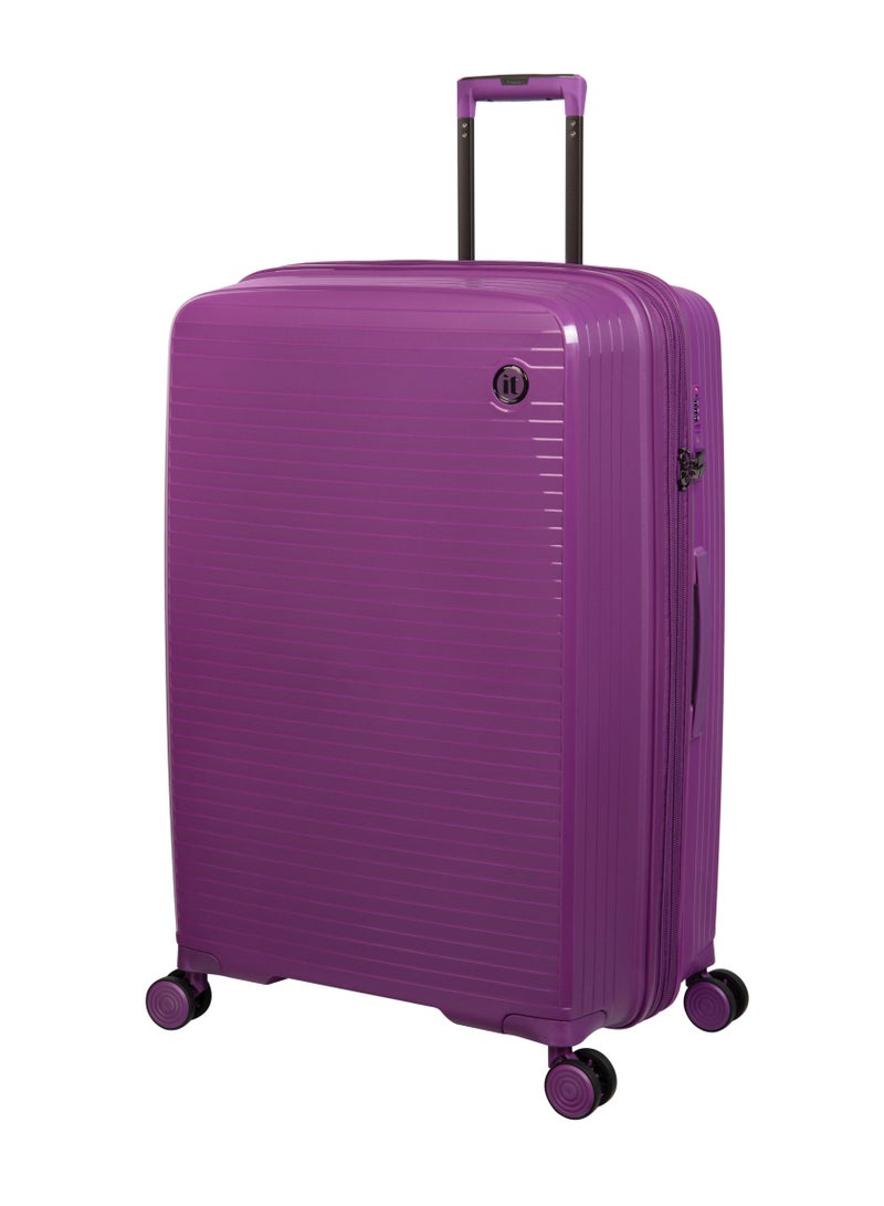 it luggage Spontaneous, Unisex Polypropylene Material Hard Case Luggage, 8x360 degree Spinner Wheels, Expandable Trolley Bag, TSA Type lock,15-2881-08, Size Large, Color Lilac Purple