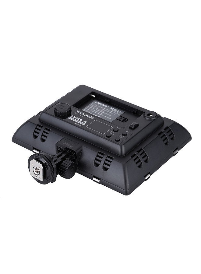 Pro YN-160 III 192 LEDs Video Studio Photography Light Lamp Adjustable Color Temperature 3200K-5500K for Canon Nikon Sony Pentax Olympus Camcorder DSLR Camera with Color Plates