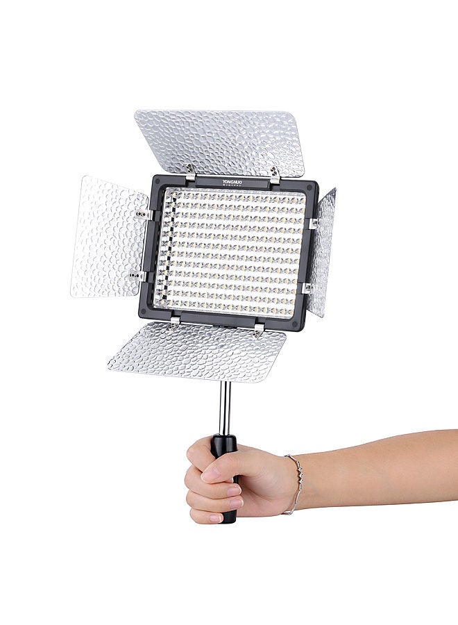 Pro YN-160 III 192 LEDs Video Studio Photography Light Lamp Adjustable Color Temperature 3200K-5500K for Canon Nikon Sony Pentax Olympus Camcorder DSLR Camera with Color Plates