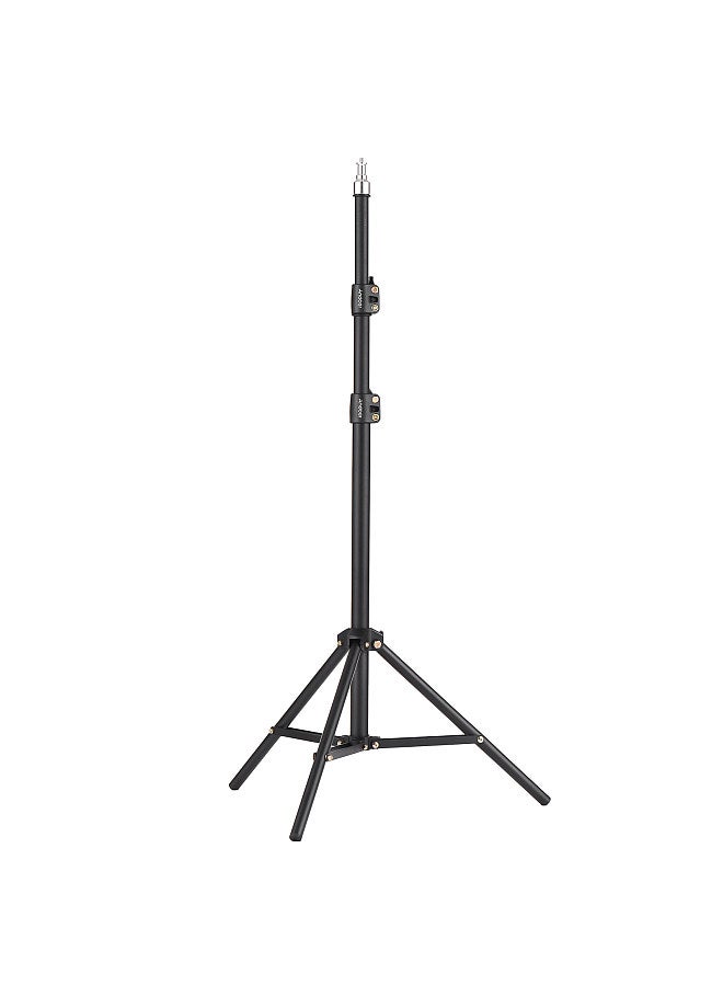 160cm/63in Portable Metal Light Stand Heavy Duty Adjustable Photography Tripod Stand with 1/4 Inch Screw for Studio Reflector Softbox LED Video Light Ring Light