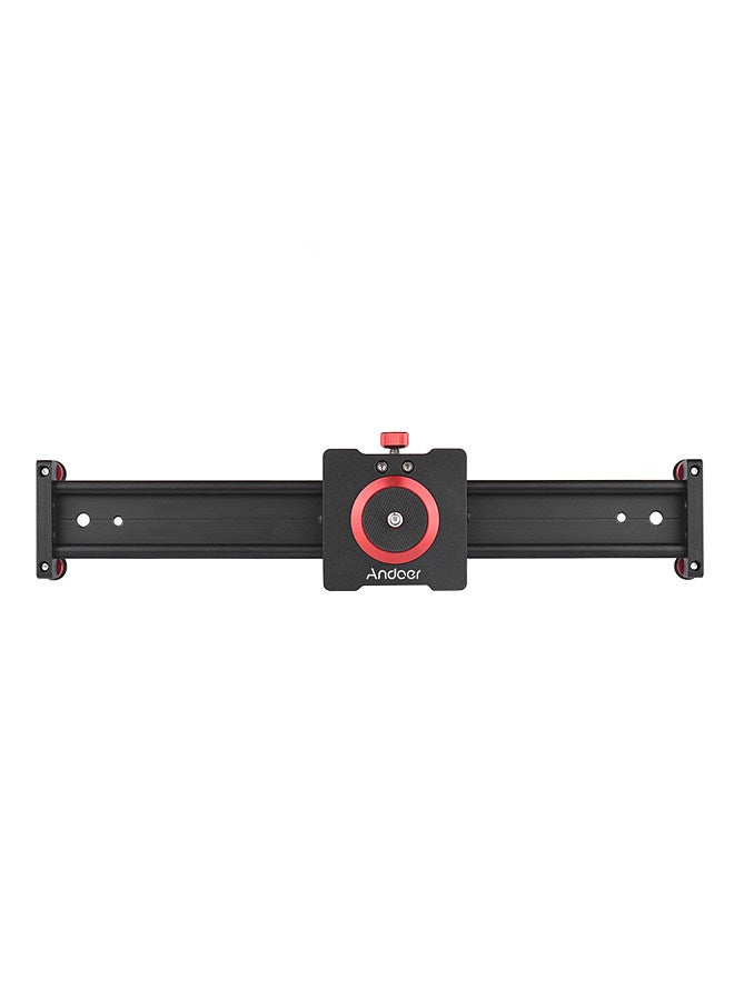 40cm/16inch Aluminum Alloy Camera Track Slider Video Stabilizer Rail for DSLR Camera Camcorder DV Film Photography,  Load up to 11Lbs